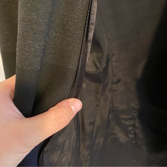 Veronica Beard Blue Gray Striped Dickey Blazer Jacket 2 - Picture 8 of 14